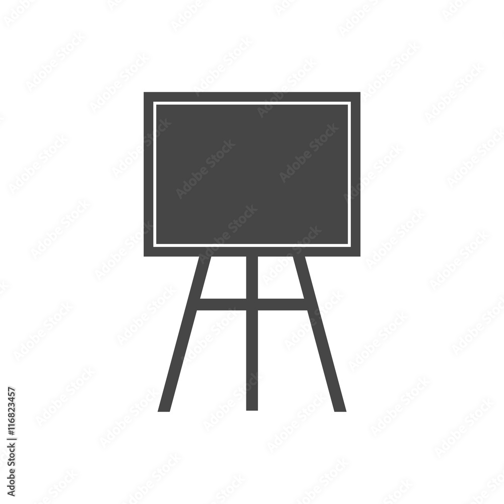 Diagram board vector icon, Blackboard icon Diagram board vector icon, Blackboard icon