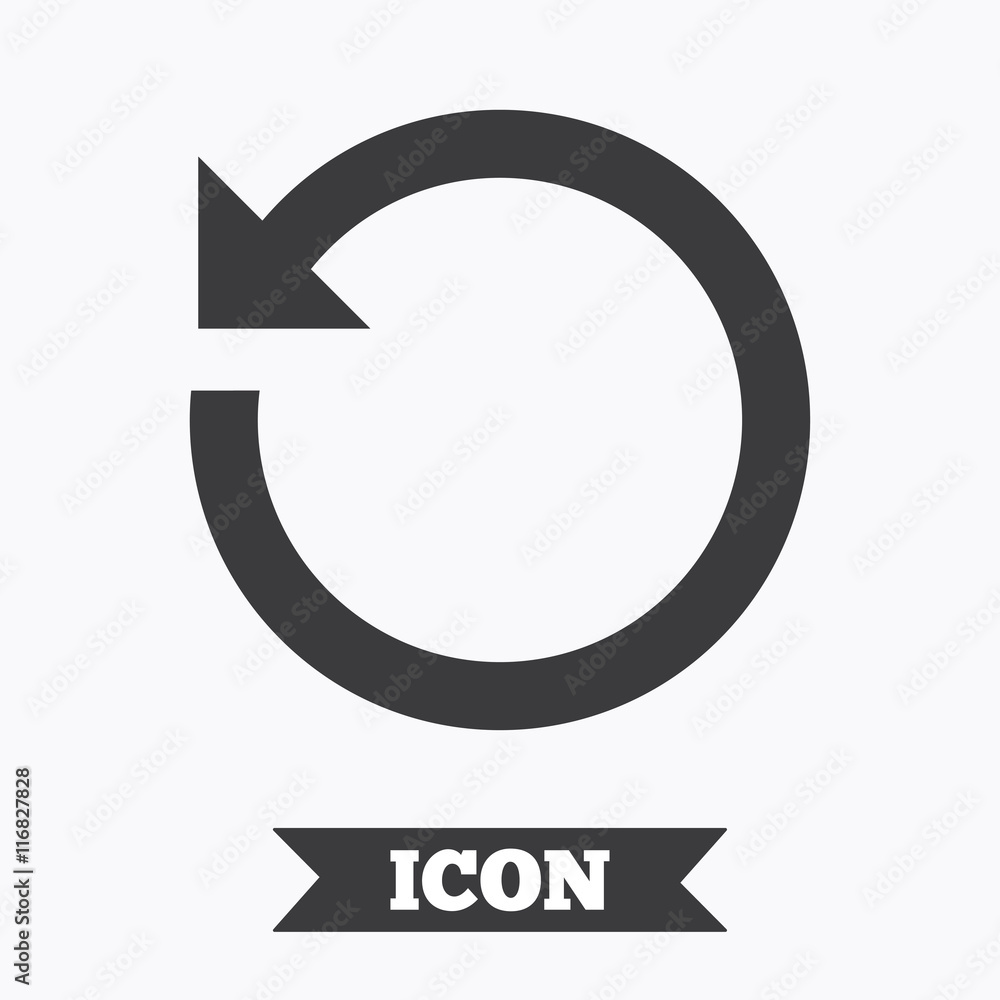 Repeat icon. Refresh symbol. Loop sign. Repeat icon. Refresh symbol. Loop sign.