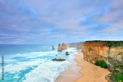 Canvas Print Australia Landscape : Great Ocean Road - Twelve Apostles