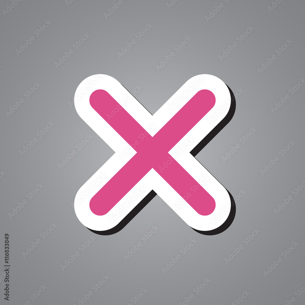 Obraz premium sticker icon