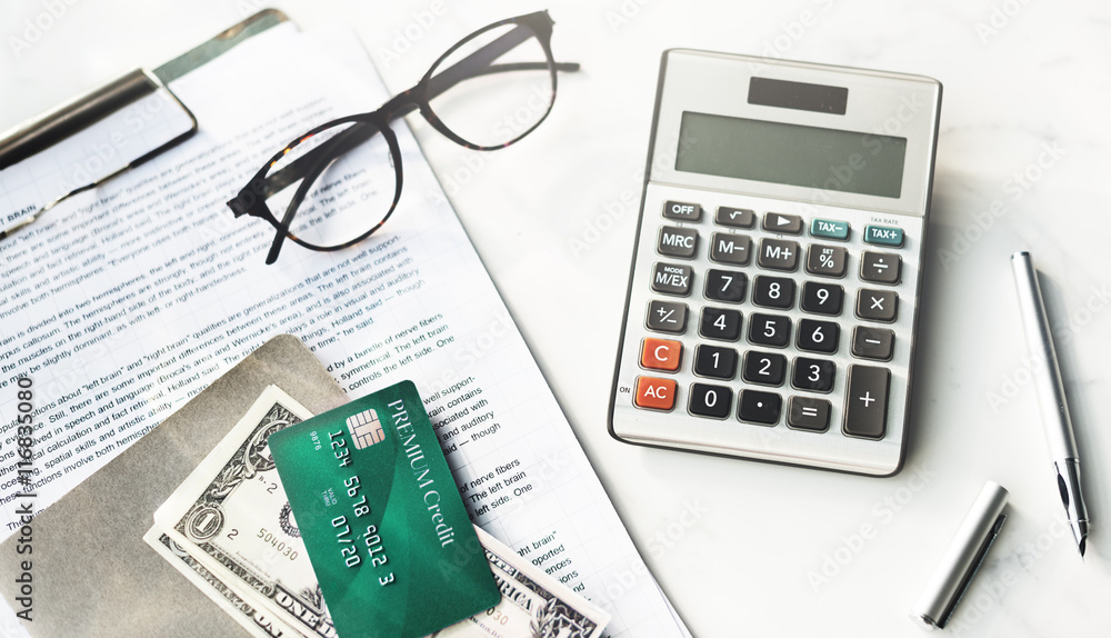 Credit Debit Card Financial Money Paying Balance Concept Credit Debit Card Financial Money Paying Balance Concept