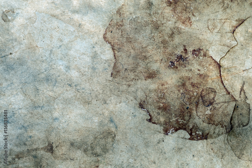 Fototapeta premium Stain on old cement texture
