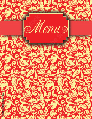 Restaurant menu design.  vector menu brochure template for cafe, coffee house, restaurant, bar. Food and drinks design. paper background
