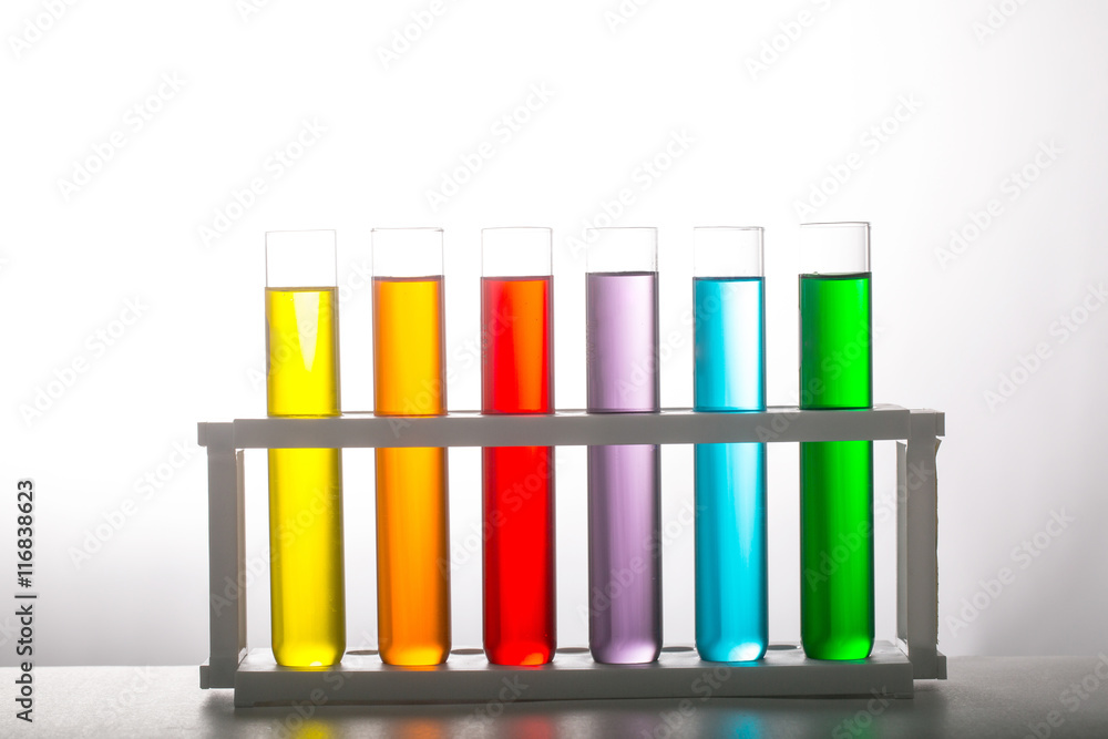 Chemistry flask glassware for test laboratory. Chemistry flask glassware for test laboratory.