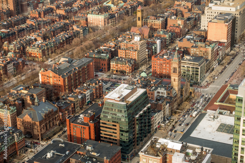 downtown Boston Massachusetts