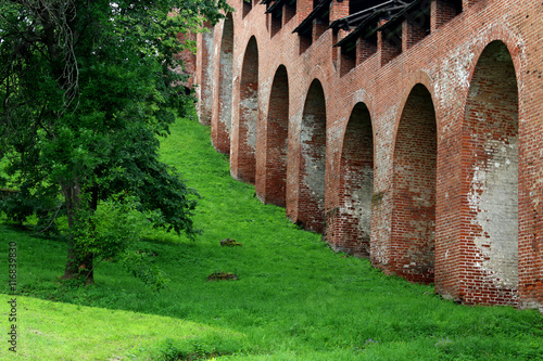 Russia is the Nizhny Novgorod Kremlin wall photo