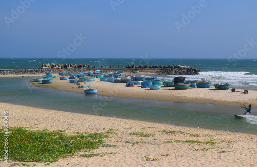 beautiful tropical beach in muine, vietnam