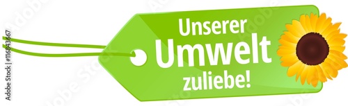 Der Umwelt zuliebe 