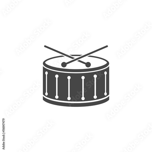 Drum music instrument icon, Snare Drum Icon
