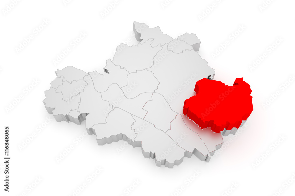 Schönfeld-Weißig, Dresden Bezirke 3D Schönfeld-Weißig, Dresden Bezirke 3D