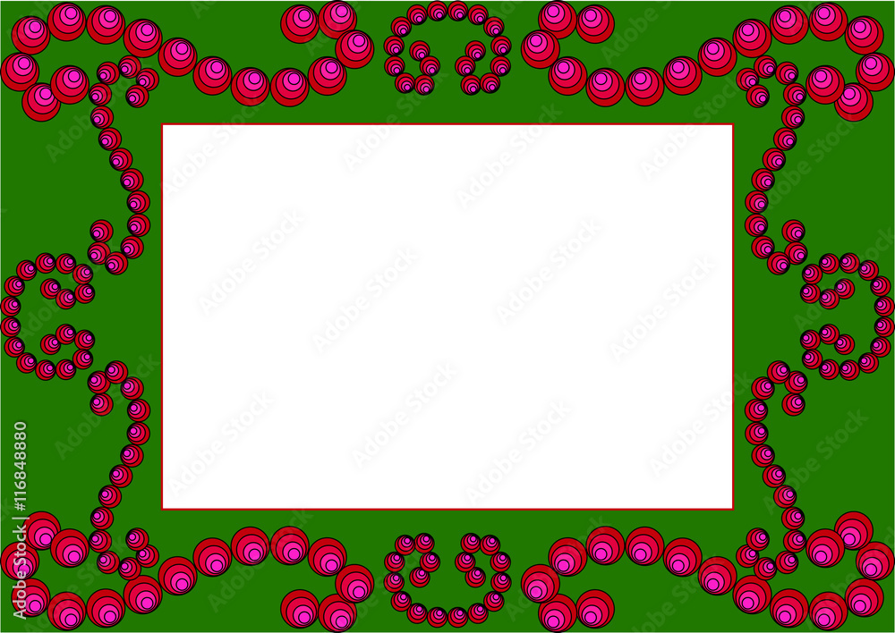 The greeting card,abstract background with place for text