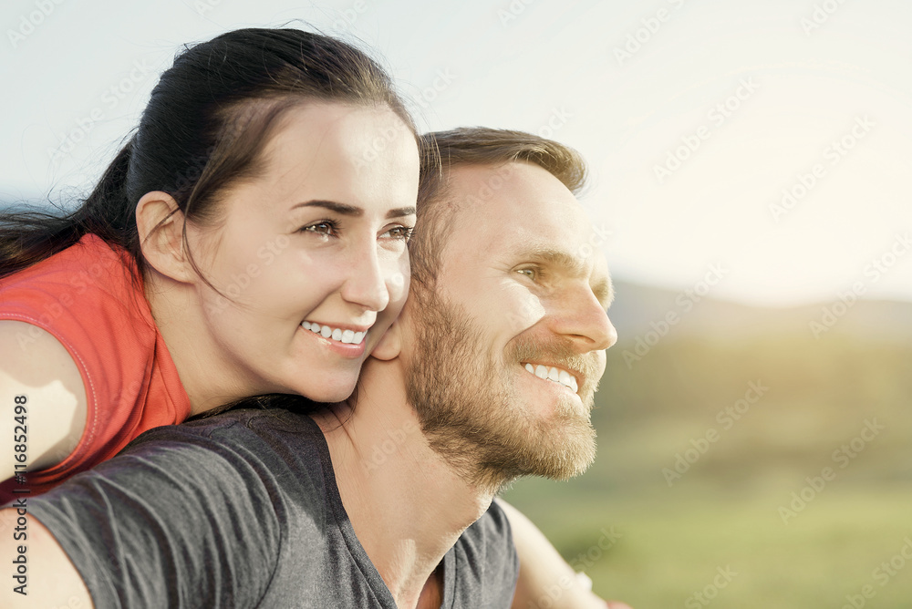 Fototapeta premium Couple in love.