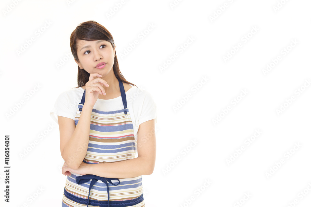 悩む主婦 悩む主婦