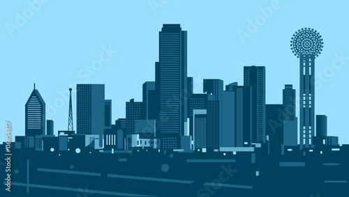 Dallas skyline