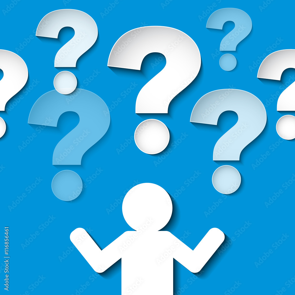 people with many question marks. Making decision, thinking, uncertainty, learning concept. illustration. people with many question marks. Making decision, thinking, uncertainty, learning concept. illustration.