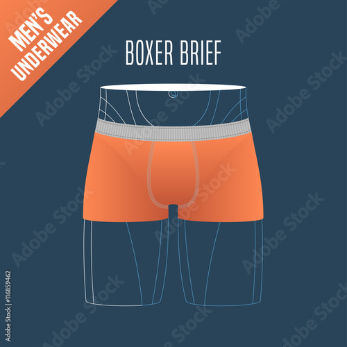 Men's underwear vector illustration