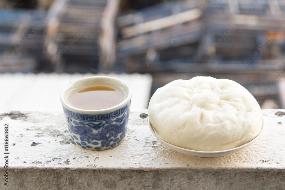 Chinese tea and dumplings streamed. Chinese tea and dumplings streamed.