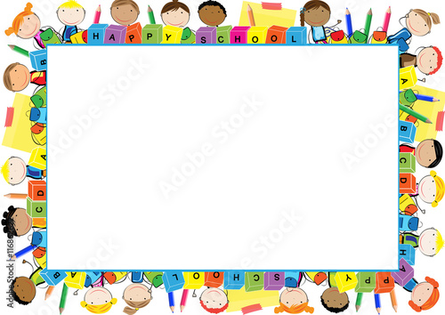Colored frame for children