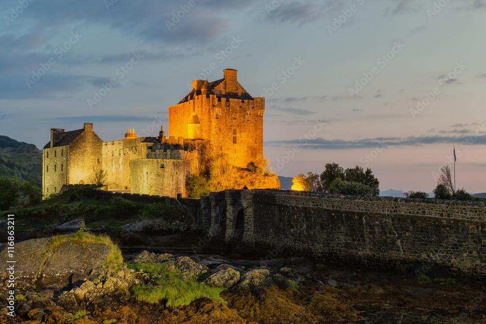 Eilean Donan Castle. Scottish