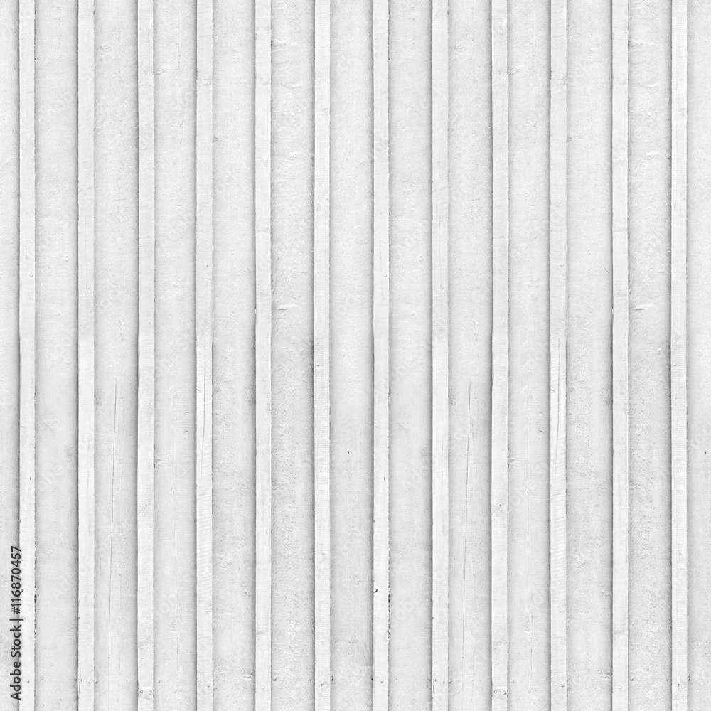 Obraz premium White wooden wall seamless texture