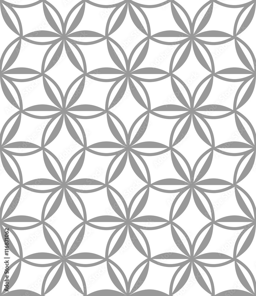 Vector seamless texture. Modern abstract background. Repeated tiles with flowers. Vector seamless texture. Modern abstract background. Repeated tiles with flowers.