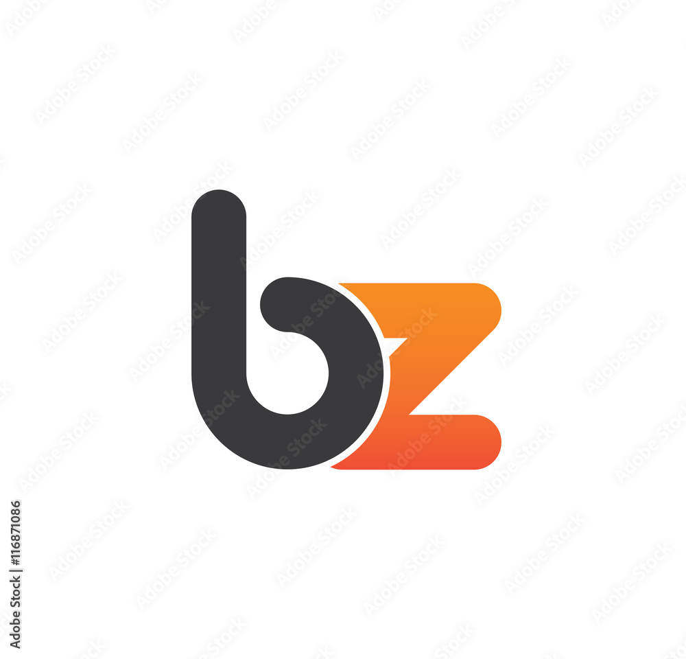 bz logo initial grey and orange bz logo initial grey and orange