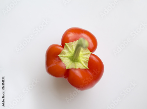 Small red bell pepper © cherv