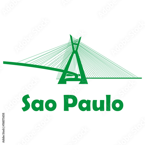 Brazil landmark. Sao Paulo