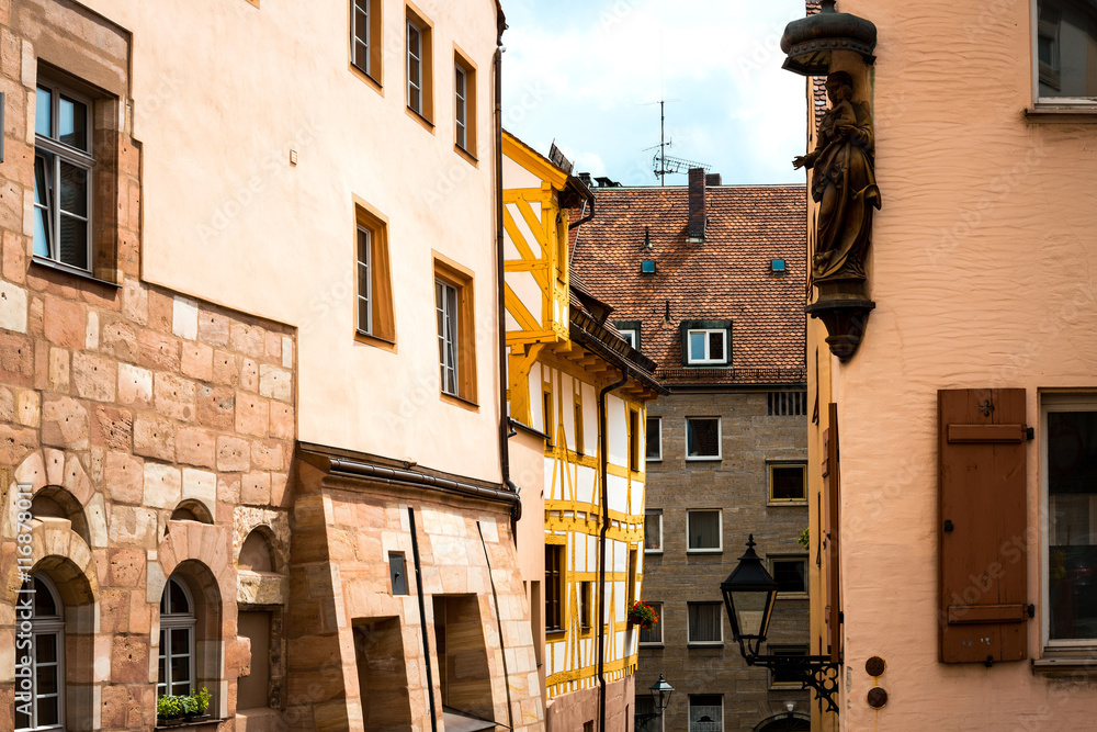 Old Town of Nuremberg, Bavaria, GERMANY