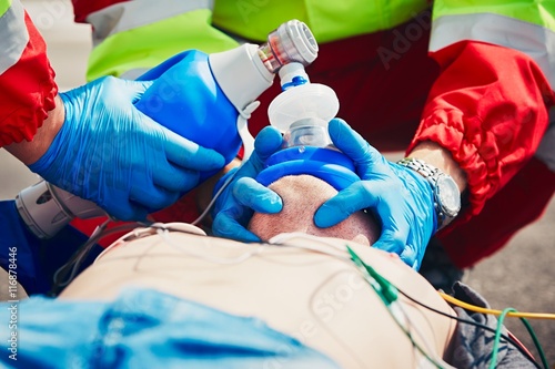 Obraz na płótnie Emergency medical service