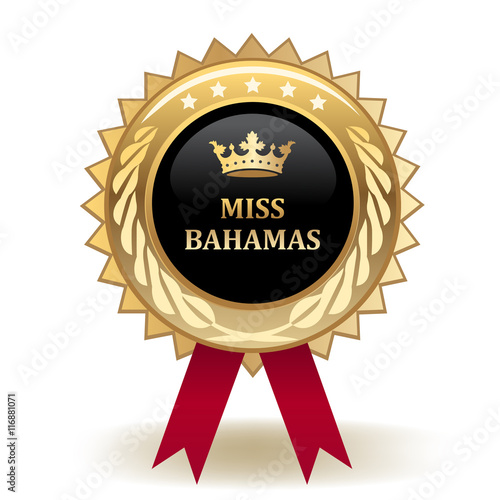 Miss Bahamas Award