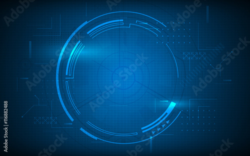 abstract tech digital communication innovation concept background