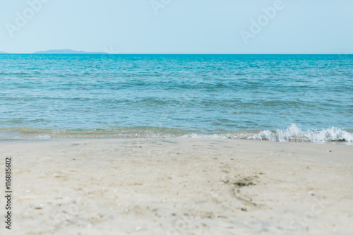 sea landscape in a summer day in northwest coast of Sardinia, 