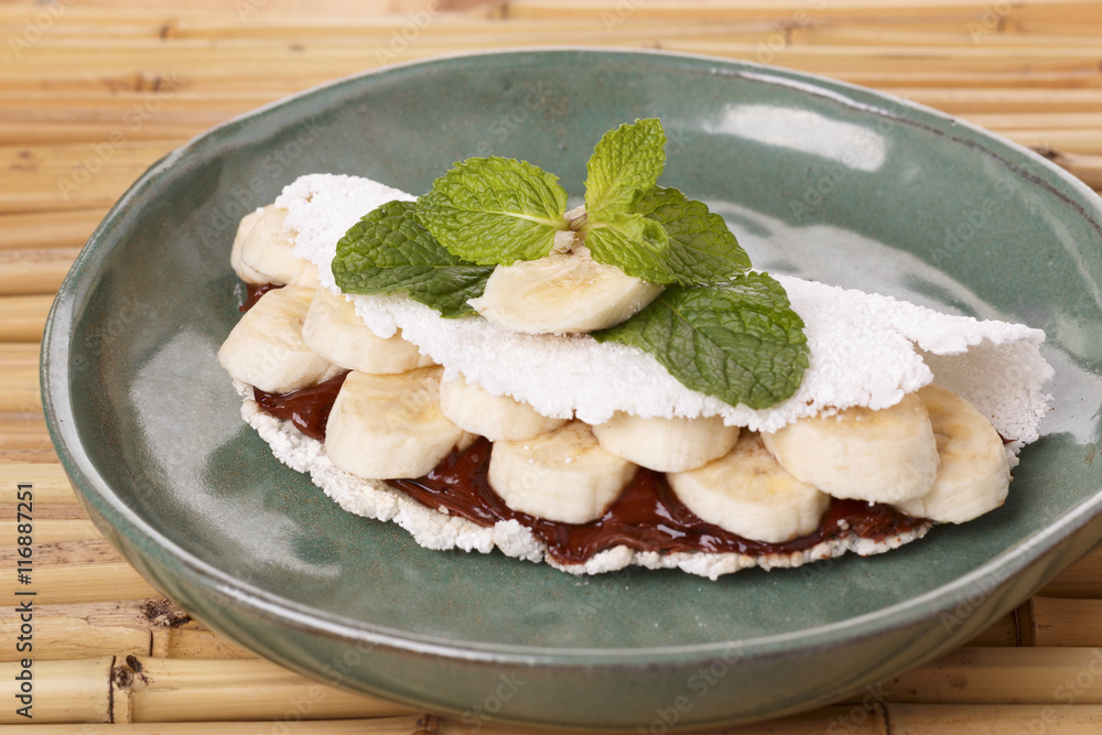 Casabe (bammy, beiju, bob, biju) - flatbread of cassava (tapioca Casabe (bammy, beiju, bob, biju) - flatbread of cassava (tapioca
