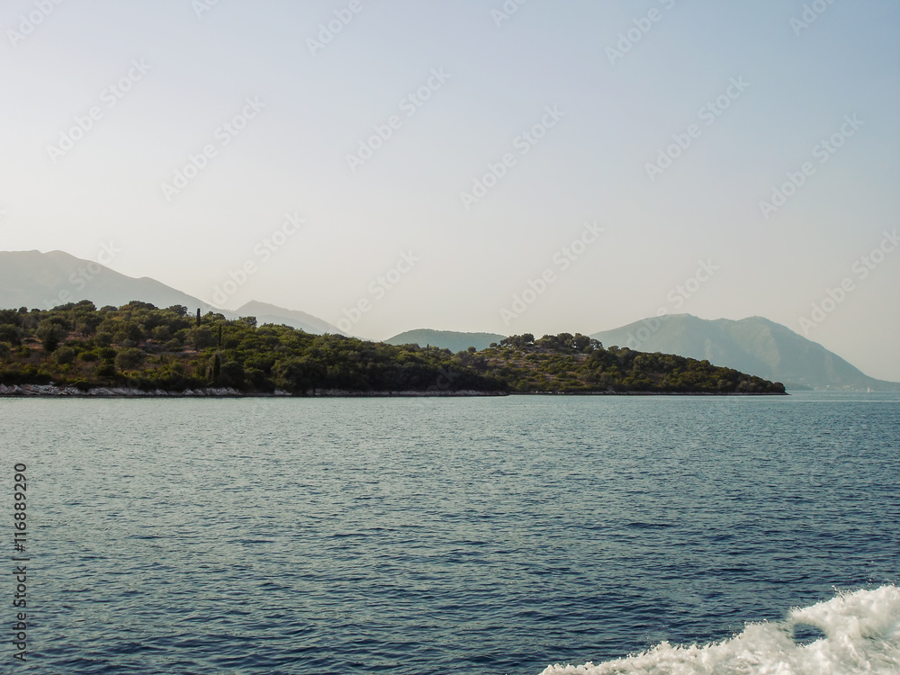 Sunny Day On The Bay Of Nidri, Greece