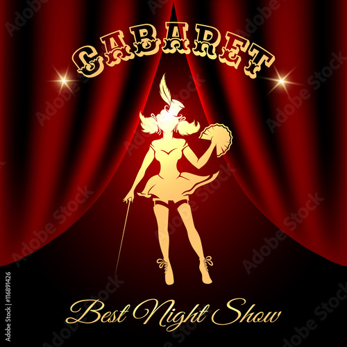 Cabaret Colorful Emblem
