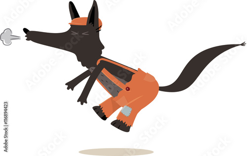 loup soufflant