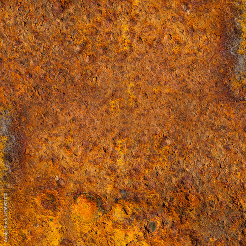 crumpled surface old rusty metal