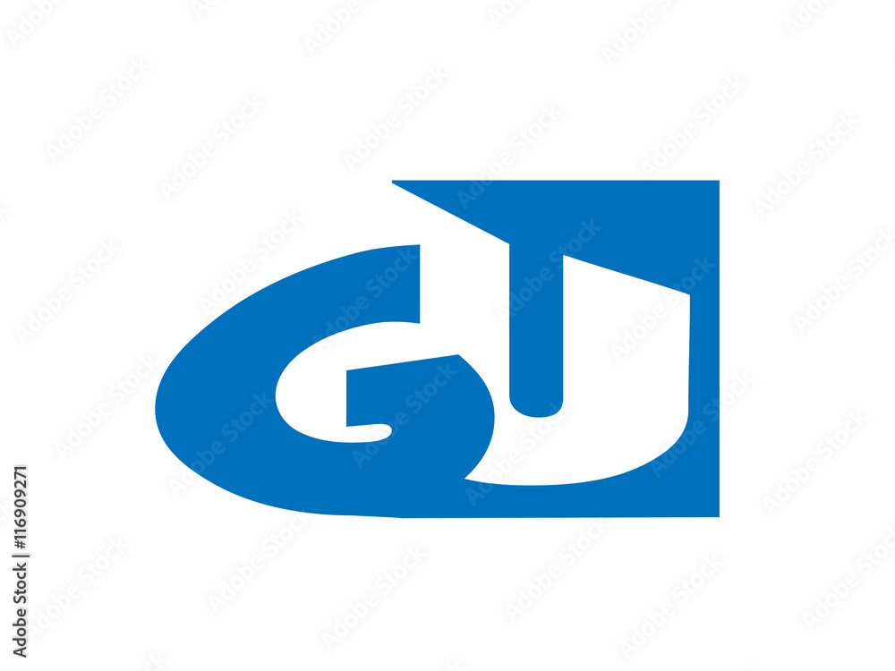 GU Initial Logo for your startup venture GU Initial Logo for your startup venture