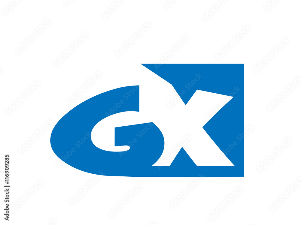 GX Initial Logo for your startup venture GX Initial Logo for your startup venture