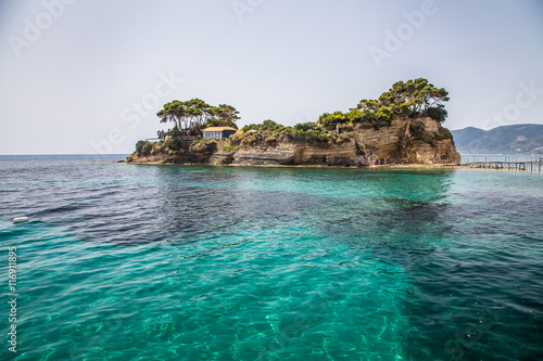 Agios Sostis and Cameo Island. Zakynthos ,Greece 