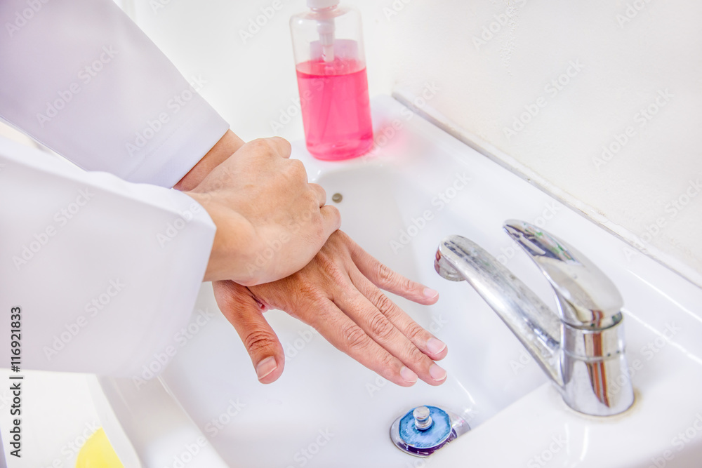 Fototapeta premium hands washing