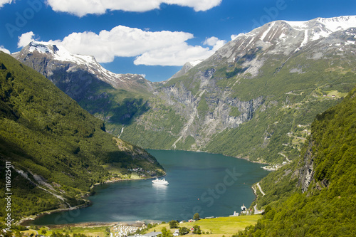 Fototapeta Naklejka Na Ścianę i Meble -  landscape in Norway