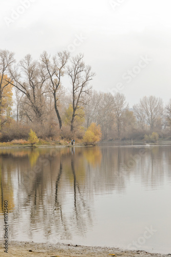 Reflections on the lake