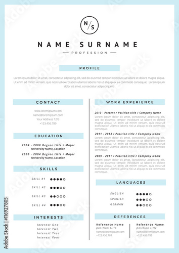 Resume template