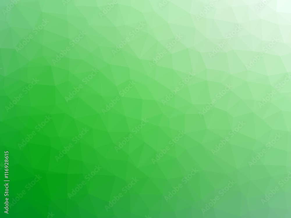 Abstract green white gradient polygon shaped background Abstract green white gradient polygon shaped background