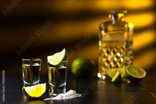 tequila , lime and salt