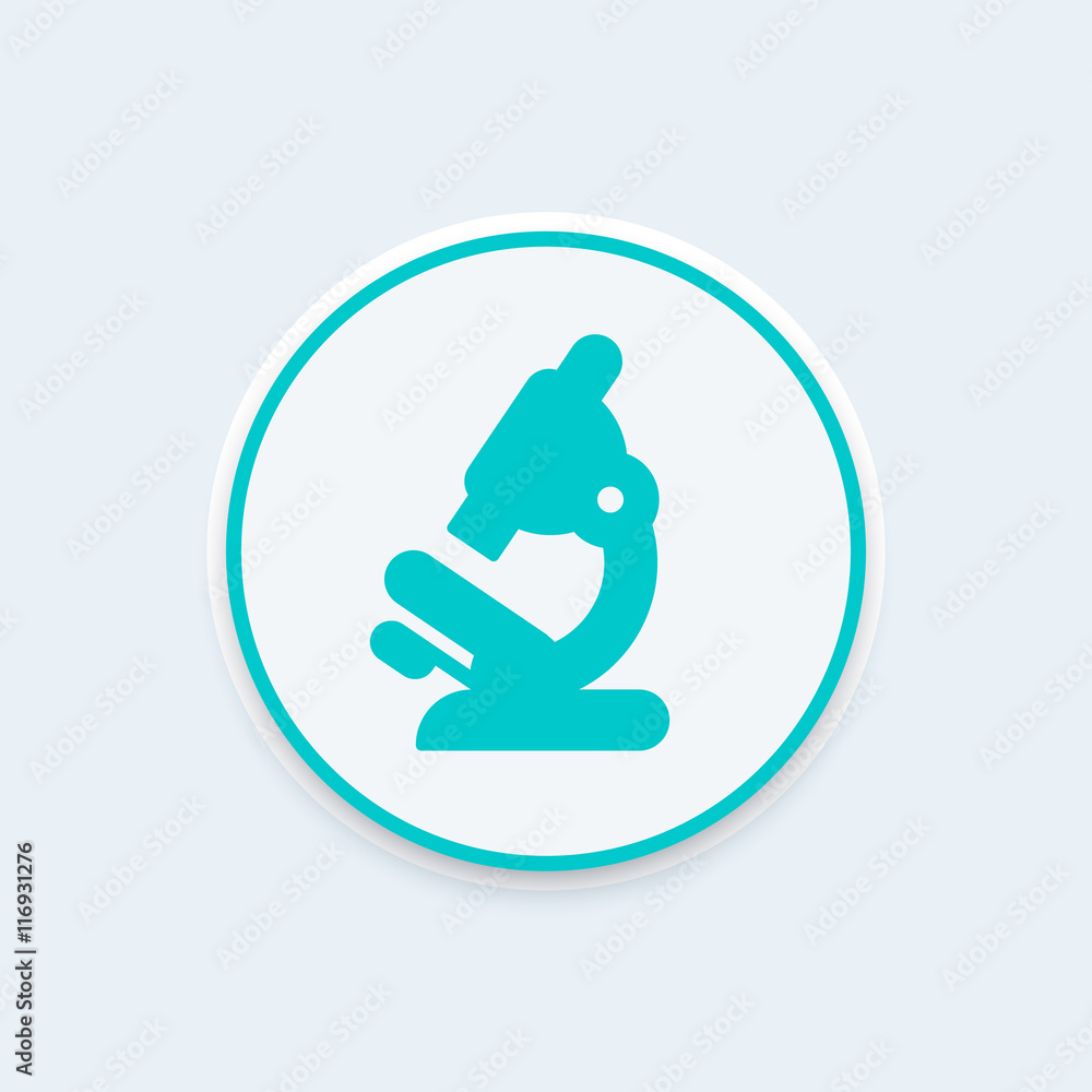Microscope icon, lab research, laboratory, study, biotechnology, scientific experiment, vector illustration Microscope icon, lab research, laboratory, study, biotechnology, scientific experiment, vector illustration