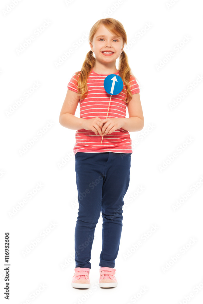 Schoolgirl studying Highway or Traffic Code Schoolgirl studying Highway or Traffic Code