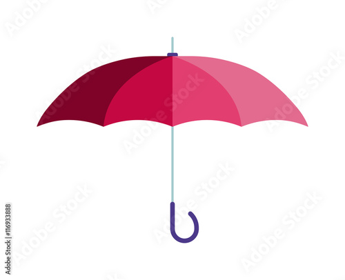 Umbrella vector illustration.